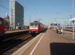 146 030 als RE 6 Dsseldorf Hbf - Minden (Westf.) bei der Einfahrt in Dortmund Hbf. 24.05.2009