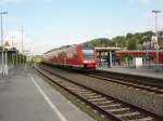 612 039 als RE 17 Bestwig - Hagen Hbf bei der Ausfahrt aus Frndenberg. 31.05.2009