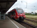 442 145 als RE 15 nach Dresden-Neustadt in Hoyerswerda. 17.07.2025