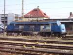 V170 1149 kam mit einer Schwester Maschine und Bauzug nach Frankfurt/Oder.30.03.07