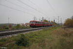 798 652, 998 800, 798 752, 798 766 auf Sonderzug von Nürnberg nach Linz am Rhein bei der Durchfahrt in Heilsbronn. 01.11.24