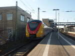 ET 256 der Hessischen Landesbahn als RB 41 aus Frankfurt (Main) Hbf in Marburg (Lahn). 26.04.2025