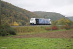 186 661-6 Lz bei Wernfeld in Richtung Süden. 20.10.24