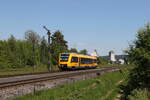 1648 204 bei der Ausfahrt aus Nabburg in Richtung Regensburg am 12. Mai 2025.