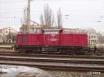 Lok 11 wartet auf neue Aufgaben in Frankfurt/Oder.07.01.08