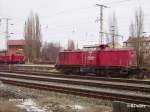 Lok 11 und 13 in Frankfurt/Oder. 07.01.08