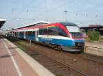 Zwei VT 643 der Prignitzer Eisenbahn als RB 51 nach Enschede in Dortmund Hbf. 26.04.2009