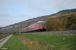 VT12-5 alias 1612 507 auf dem Weg gen Süden bei Thüngersheim. 27.10.24