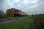 VT12-5 alias 1612 507 auf dem Weg gen Süden bei Thüngersheim. 27.10.24