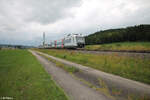 609 104 und 609 106 auf Überführungsfahrt bei Oberdachstetten. 02.07.24