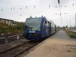 Ein RegioSprinter der Rurtalbahn als RB 21 aus Linnich in Dren Hbf. 29.09.2008 