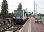 Ein RegioSpriter der Rurtalbahn als RB 21 nach Heimbach in Dren Hbf. 29.09.2008