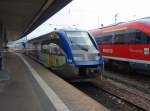 Zwei ATER 73900 abgestellt in Saarbrcken Hbf. 04.04.2009