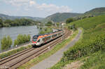 407 hat Lochr am Rhein als RB10 25015 Neuwied - Wiesbaden verlassen. 20.07.24