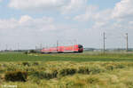 WFL Ersatzzug RE80 Würzburg - Treuchtlingen bei Uffenheim. 04.06.24