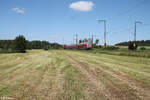 WFL Ersatzgarnitur als RE80 erreicht Oberdachstetten.08.06.24