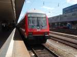 Ein Doppelstock Steuerwagen als RE 1 aus Koblenz Hbf in Saarbrcken Hbf. 30.05.2009