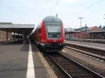 Ein Doppelstock Steuerwagen als RB aus Frankfurt (Main) Hbf in Limburg (Lahn). 26.07.2008