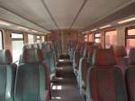Der Innenraum eines Doppelstockwagens. 21.05.2009
