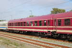 Euroexpress Wagen am 19.09.2025 in Warnemünde.