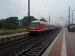 Ein Wittenberger Steuerwagen als RB 20 Eisenach - Halle (Saale) Hbf bei der Einfahrt in Neudietendorf. 21.06.2008