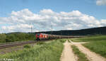 2159 240-1 mit dem Wacker Shuttel kurz hinter Treuchtlingen. 28.05.24