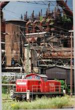 Hier darf sich jeder austoben. Varianten gesucht. (Vlklinger Htte, 19. Juli 2009)