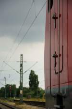 Gewitterstimmung in Emden und das schon morgens.