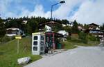 (280'430) - Bus-Haltestelle am 16. September 2025 in Seefeld, Hotel Metropol