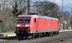 DB Cargo AG, Mainz [D]  185 174-0  [NVR-Nummer: 91 80 6185 174-0 D-DB] am 01.04.25 Höhe Bahnhof Niederndodeleben.