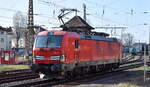 DB Cargo AG, Mainz [D] mit ihrer  193 382  [NVR-Nummer: 91 80 6193 382-9 D-DB] am 22.03.25 Höhe Bahnhof Frankfurt (Oder).