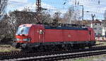 DB Cargo AG, Mainz [D] mit ihrer Vectron '193 340' [NVR-Nummer: 91 80 6193 340-7 D-DB] am 01.04.26 Höhe Bahnhof Frankfurt/Oder.
