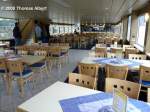 Weitere Fotos:  LIEBENSTEIN  - Der Fahrgast-Salon auf dem Hauptdeck, Blick nach achtern.