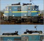 Pantografenstudie der Mehrstromlock 1504. 10.04.09 (Jeanny)