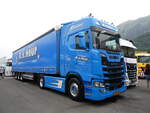 (264'172) - R.v.Heur, Kelpen-Oler - Nr. 38-BVJ-5 - Scania am 29. Juni 2024 in Interlaken, Flugplatz