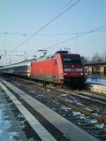 101 034-7 mit IC durchfhrt Karlsruhe Durlach(Martin)