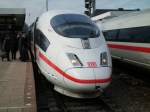 Frontansicht eines ICE 3.Hier in Karlsruhe(Martin)