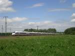 ICE 3 bei Rasatt. Fahrtrichtung Karlsruhe (Thomas)
