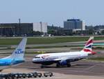 G-EUPO British Airways Airbus A319-131 Erstflug dieses Flugzeugs war am 03-07-2000. Flughafen Amsterdam Schiphol, Niederlande 12-05-2025.

G-EUPO British Airways Airbus A319-131 eerste vlucht van dit vliegtuig was op 03-07-2000. Luchthaven Schiphol ...