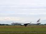 Eastern Airways G-CLYU Embraer 190 LR Baujahr 2015. Flughafen Amsterdam Schiphol, Niederlande. Vijfhuizen 30-06-2024.

Eastern Airways G-CLYU Embraer 190 LR bouwjaar 2015 Vliegt voor KLM Cityhopper. Polderbaan luchthaven Schiphol. Vijfhuizen 30-06-2024.