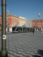 Das neue Tram in Nizza.
(April 2009)
