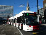 (242'358) - TPF Fribourg - Nr. 6609/FR 301'549 - Hess/Hess Gelenktrolleybus am 10. November 2022 in Fribourg, Rue Pierre-Kaelin