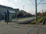 Haltestelle Nordring am 18.10.08.