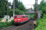 151 057 mit IKE 50181 am 24.05.2008 in Offenburg.