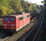151 059 mit IKE 50190 am 25.10.2008 in Offenburg.