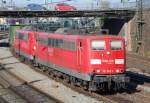 151 082 und 028 mit IKE 50181 am 25.10.2008 in Offenburg.