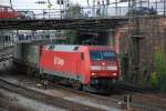 152 015 mit TEC 40097 am 27.09.2008 in Offenburg.