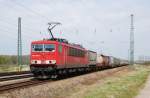 155 163 mit TEC 42007 am 05.04.2008 in Niederschopfheim.