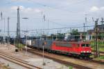 155 211 mit TEC 40133 am 23.05.2008 in Offenburg.