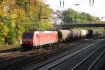 185 024 mit FE 44275 am 11.10.2008 in Offenburg.